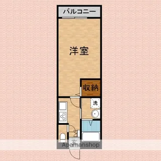 コーポ富士美【2階】の間取り