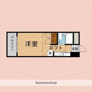 ベルメゾン四季【3階】の間取り