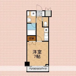 ソライエアイル新河岸【3階】の間取り