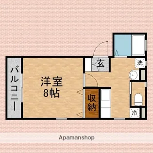 FIORENTE MⅡ【102号室】の間取り