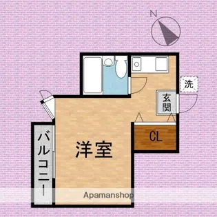 ヴィレッジSHIMA【2階】の間取り