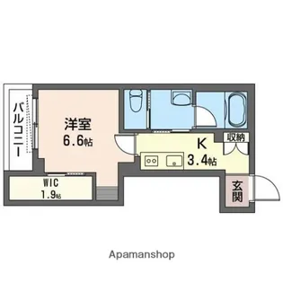 ラパトリ【2階】の間取り