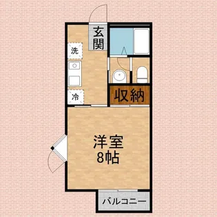 ハイムみずほ【2階】の間取り