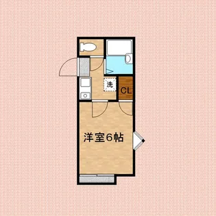 メゾン・ド・フジ【101号室号室】の間取り