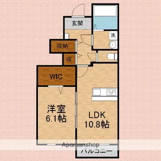ROCOHOUSE【1階】の間取り