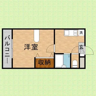 リバティハイツⅤ【3階】の間取り