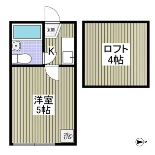 マーガレット【1階】の間取り
