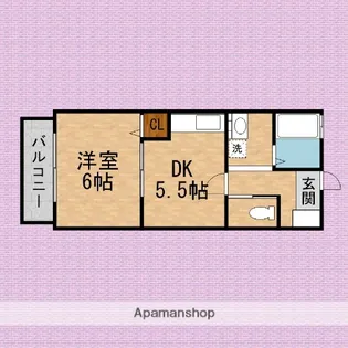 パーチェ【1階】の間取り