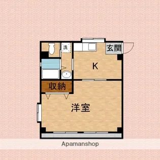 長澤マンション【3階】の間取り