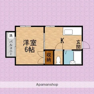 上福岡第16【2階】の間取り