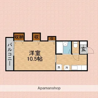 プチメゾン【1階】の間取り