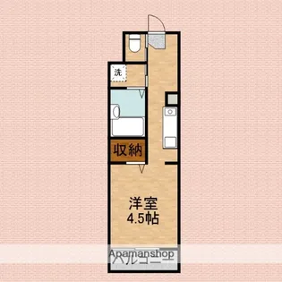 フォレスト鶴瀬【203号室】の間取り