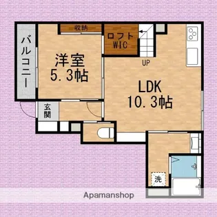 MY STYLE 上福岡【1階】の間取り