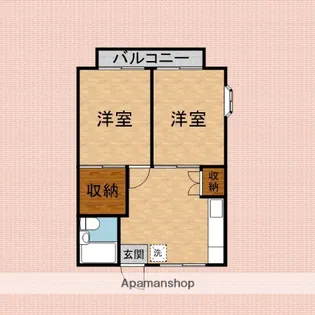 サンヒルズ新座【2階】の間取り