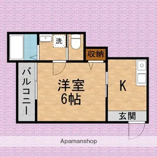 ラウレア川越【2階】の間取り