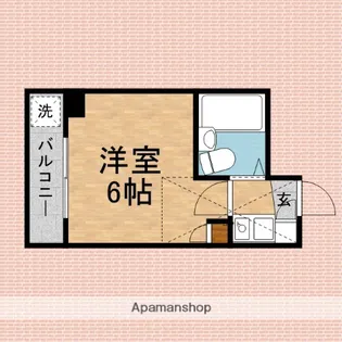 アメリカン ドリーム【5階】の間取り