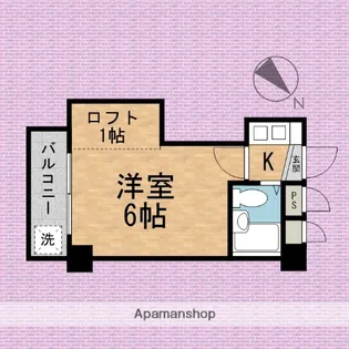 アメリカン ドリーム【4階】の間取り