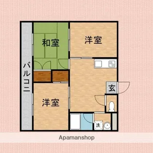 アルシャインコスモ【2階】の間取り