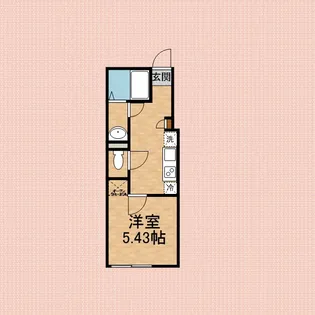 カインドネスみずほ台SOUTH【302号室号室】の間取り