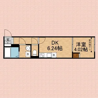 カインドネスみずほ台NORTH【1階】の間取り