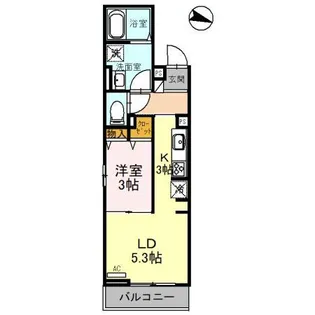 SPAZIO【1階】の間取り