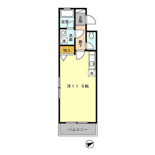 メイプルヒルズ【2階】の間取り