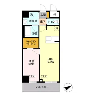 グラン リヴェール志木【8階】の間取り