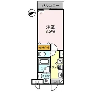 LA・FELICE【2階】の間取り