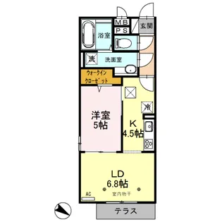 REIWA【1階】の間取り