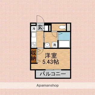 スフィーダみずほ台【2階】の間取り