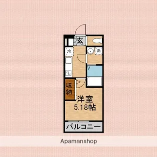 スフィーダみずほ台Ⅱ【3階】の間取り