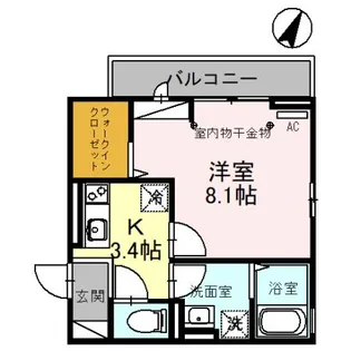 プリマベーラ(富士見)【3階】の間取り