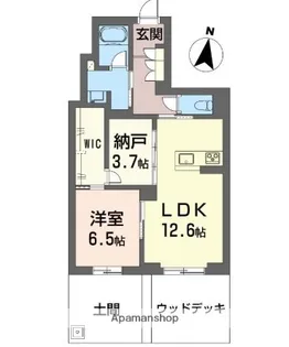 ウェルビー【1階】の間取り