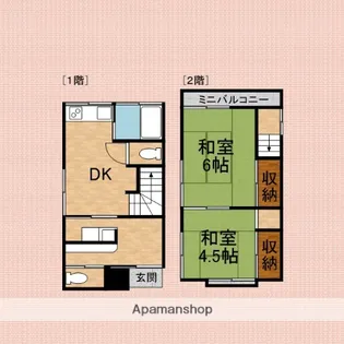 埼玉県志木市柏町1丁目【一戸建】の間取り