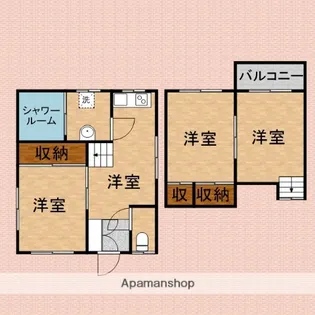 埼玉県朝霞市根岸台2丁目【一戸建】の間取り