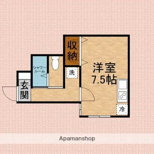 エスカレラ上福岡【1階】の間取り