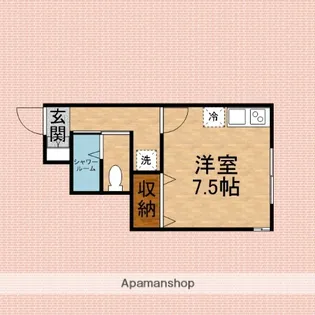 エスカレラ上福岡【1階】の間取り