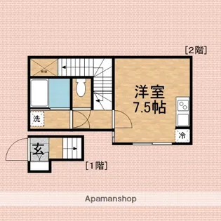 エスカレラ上福岡【2階】の間取り