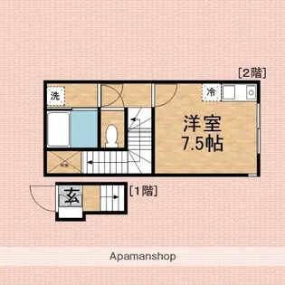 エスカレラ上福岡【2階】の間取り