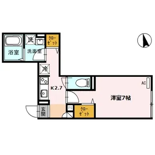 MOND(モーント)【2階】の間取り