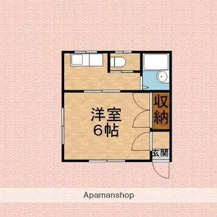 ホワイトハウス【1階】の間取り