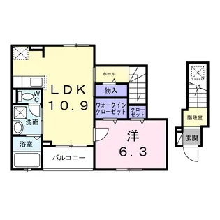 ベラヴィータ【2階】の間取り