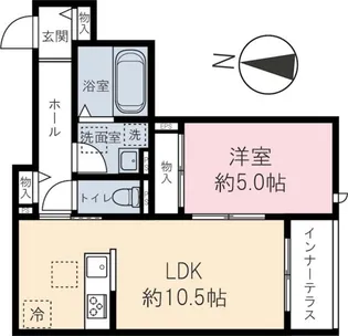 HIKARI【1階】の間取り