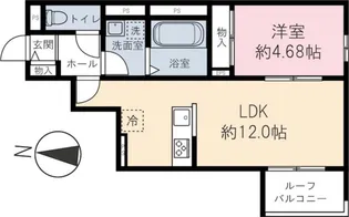 HIKARI【3階】の間取り