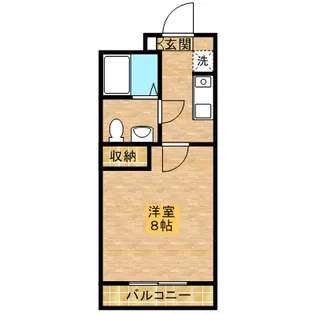 ビオス北朝霞【7階】の間取り