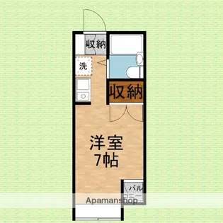 カーサ聖【1階】の間取り
