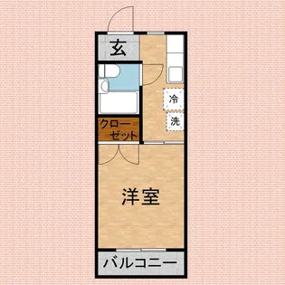 むさしのハイツ【2階】の間取り