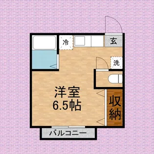 フォーブルまつもと【2階】の間取り