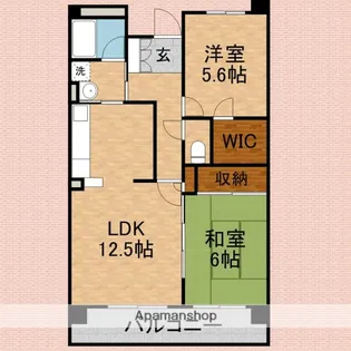 パインシルクふじみ野【4階】の間取り