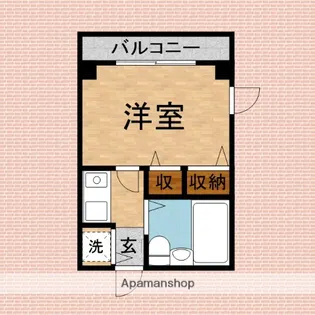 サンウイロー朝霞【3階】の間取り